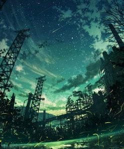 Beautiful Night View Landscape Paint By Numbers