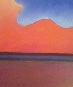 Beautiful Sunset Abstract Paint By Numbers