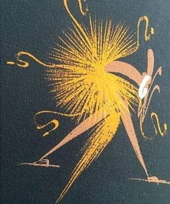 Celebration in Yellow Abstract Paint By Numbers