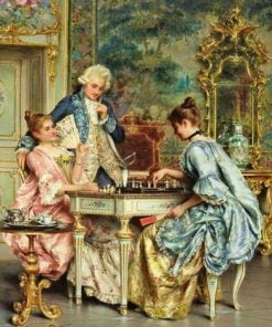 The Game Of Chess Paint By Numbers