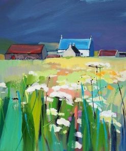 Cottages And Wild Flowers Paint By numbers