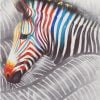 Colorful Zebra Paint By Numbers