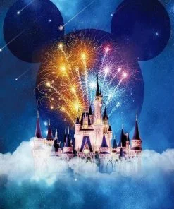 Disney Castle Paint By Numbers