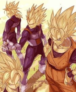 Dragon Ball Super Paint By Numbers