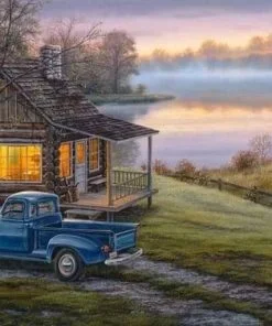 Truck And Cabin Paint By Numbers
