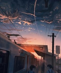 Evening Sky Landscape Paint By Numbers