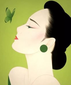 Classy Chinese Lady Paint By Numbers