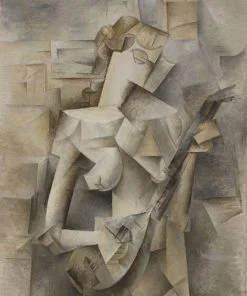 Girl With Mandolin Paint By Numbers