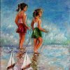 Girls In The Beach Paint By Numbers
