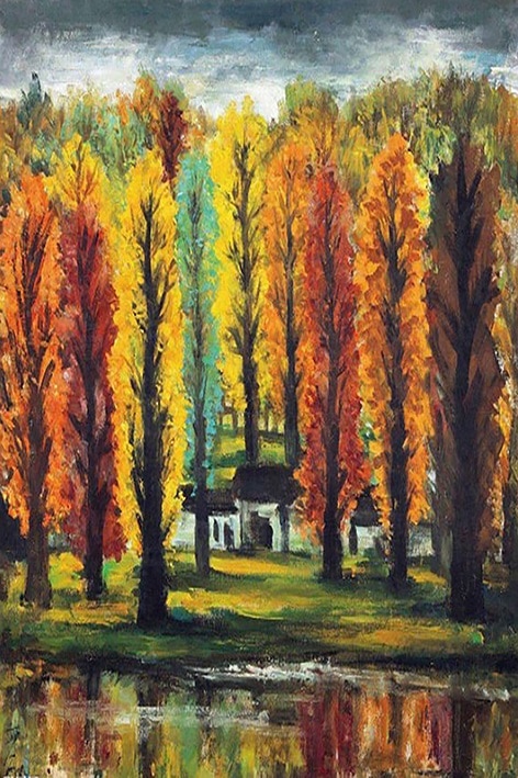 Fall Forest Paint By Numbers