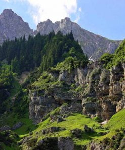 Nature Scene Mountains Paint By Numbers