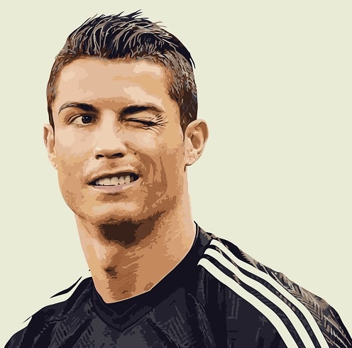 Cristiano Ronaldo Paint By Numbers