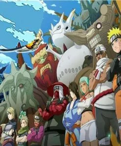 Naruto Shippuden Paint By Numbers