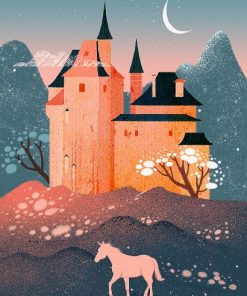 Mountain Castle Paint By Numbers