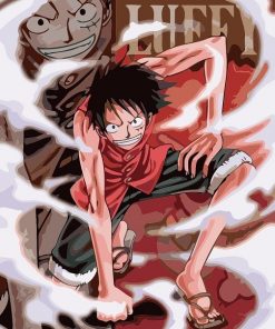 Luffy One Piece Paint By Numbers