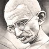 Mahatma Gandhi Paint By Numbers