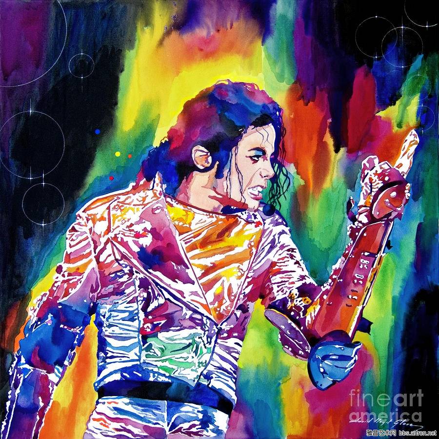 Michael Jackson On Fire People Paint By Numbers Numeral Paint