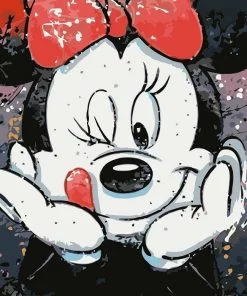 Minnie Mouse Paint By Numbers