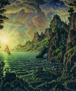 New World Coast Landscape Paint By Numbers