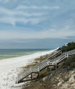 Normandy Beach Landscape Paint By Numbers