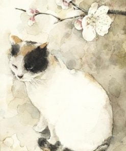 White Cat Paint By Numbers