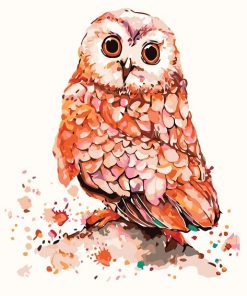 Owl Bird Paint By Numbers