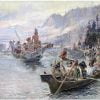 Lewis and Clark on the Lower Columbia Paint By Numbers