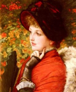 Portrait Of Mrs Kathleen Newton Paint By Numbers