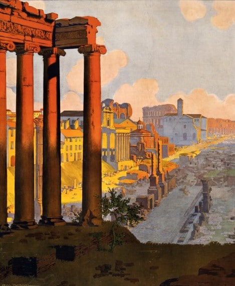 The Roman Forum Paint By Numbers