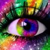 Rainbow Eye Paint By Numbers