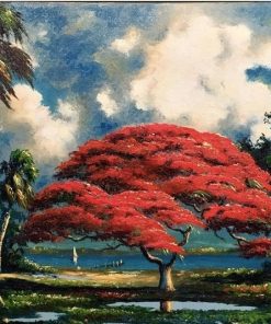 Redwoods Tree Landscape Paint By Numbers