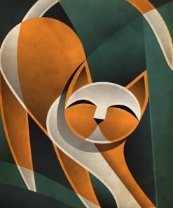 Relaxed Cat Paint By Numbers