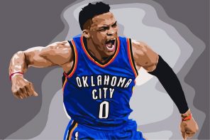 Russell Westbrook Paint By Numbers
