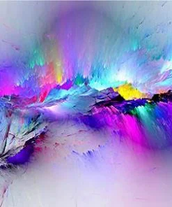 Splatter Colors Paint By Numbers