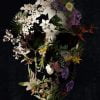 Spring Floral Skull Paint By Numbers