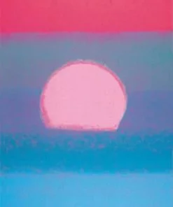Sunset Unique Blue paint By Numbers