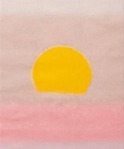 Sunset Yellow Landscape Paint By Numbers