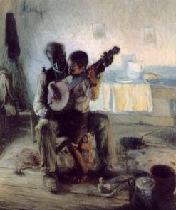 The Banjo Lesson By Henry Ossawa Tanner People Paint By Numbers