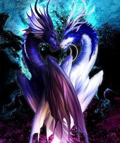 The Dragons Animals Paint By Numbers