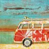 VW Van Paint By Numbers