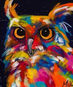 Wise Owl Birds Paint By Numbers