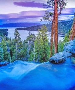 Sierra Nevada Mountains Paint By Numbers