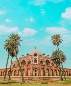 Humayuns Tomb India Paint By Numbers