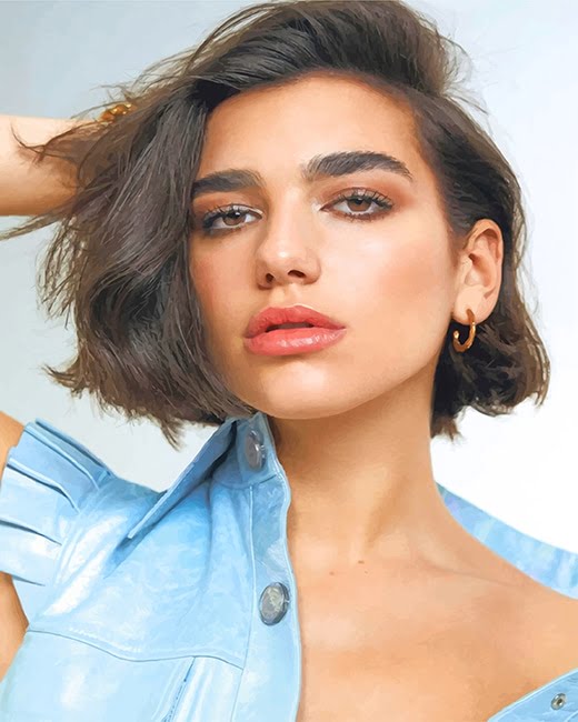 Dua Lipa Photoshoot - NEW Paint By Numbers - Numeral Paint