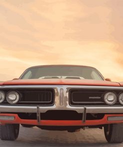 Classic Dodge Charger Paint By Numbers