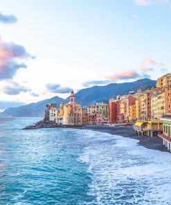 Camogli Italy Paint By Numbers