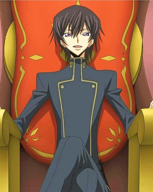 Code Geass Lelouch Vi Britannia NEW Paint By Numbers - Numeral Paint Kit