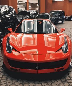 Ferrari 458 Spider Paint By Numbers