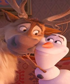 Olaf And Sven Paint By Numbers