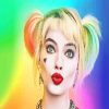Harley Quinn Colorful Paint By Numbers